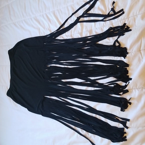 Long Fringed Skirt - Picture 14 of 16